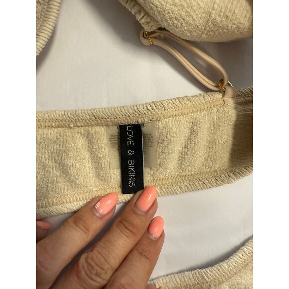 Love and Bikinis Maldives Top and Cheeky Bottoms Macadamia - Picture 6 of 9